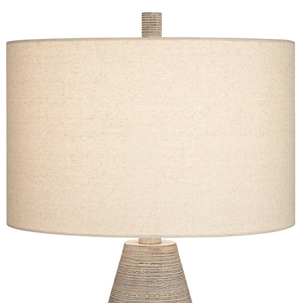 30 Inch Vase Table Lamps in Natural Gray Set of 2
