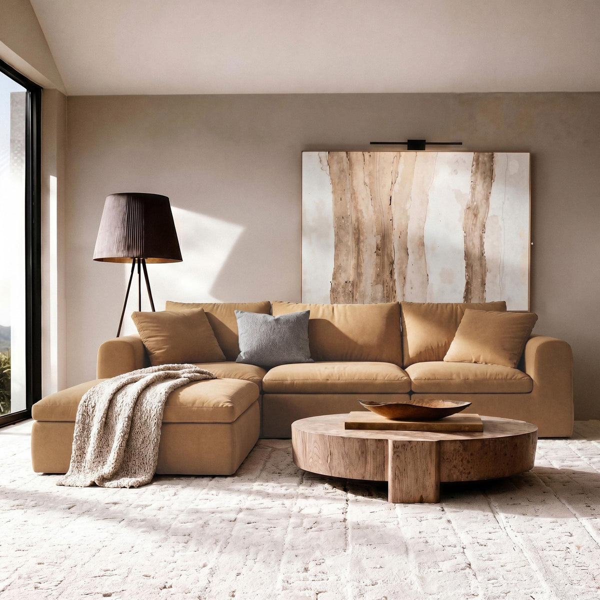 Boneless Sofa – Deep Seat Cloud Lounge Design