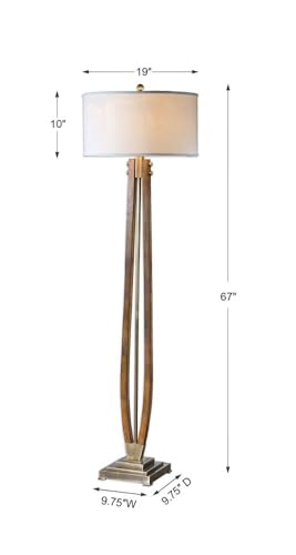 Boydton Floor Lamp with Sculptural Design
