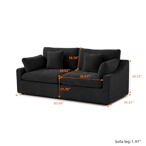 Linen Modular Sectional Sofa – Cloud Comfort Design