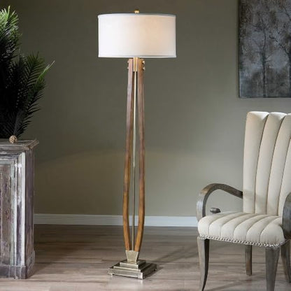 Boydton Floor Lamp with Sculptural Design