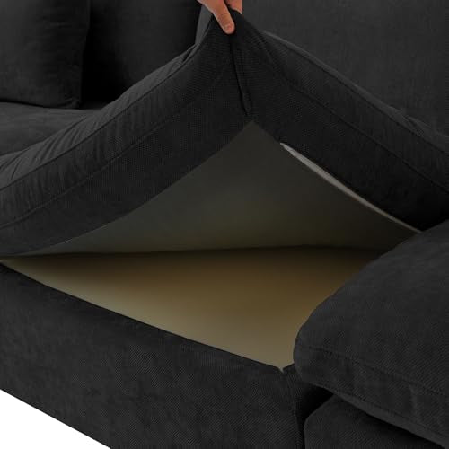 Linen Modular Sectional Sofa – Cloud Comfort Design