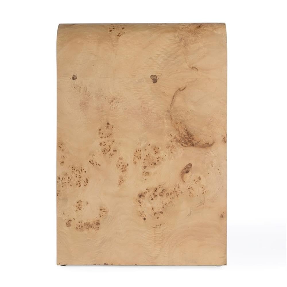 Cora Burl Nightstands with 2 Drawers Set of 2