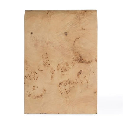 Cora Burl Nightstands with 2 Drawers Set of 2