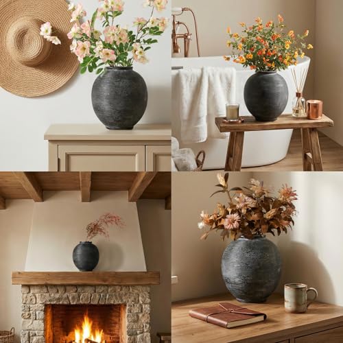 Ceramic Vase – Minimalist Rustic Farmhouse Design