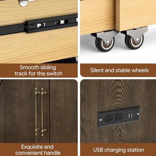 Queen Murphy Bed – Solid Wood Space-Saving Design