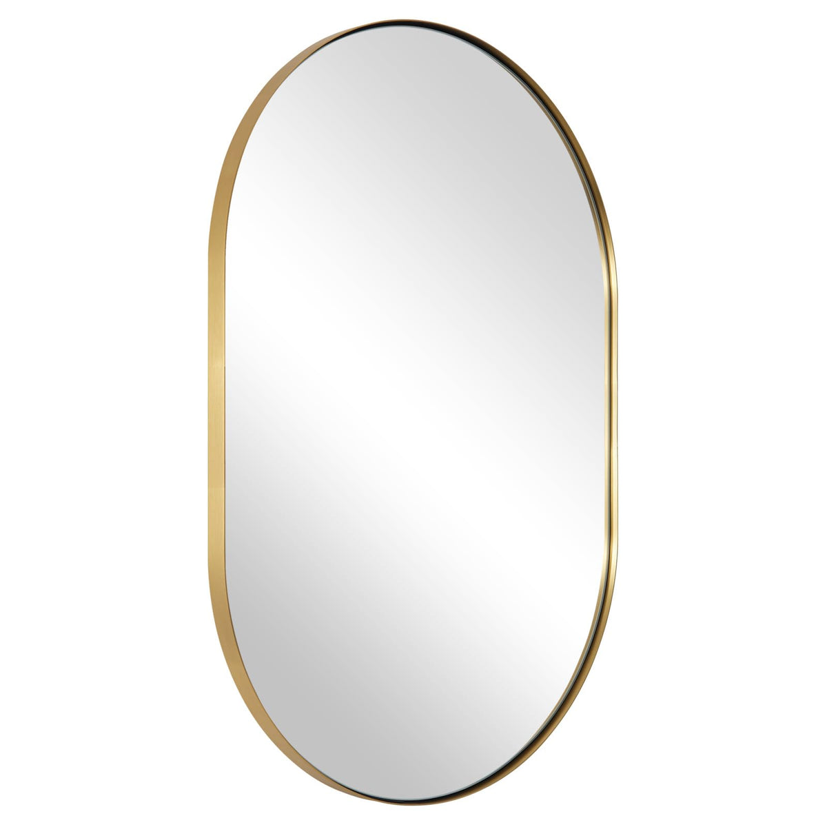 Oval Bathroom Mirror – Modern Wall-Mounted Design