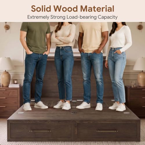 Queen Murphy Bed – Solid Wood Space-Saving Design