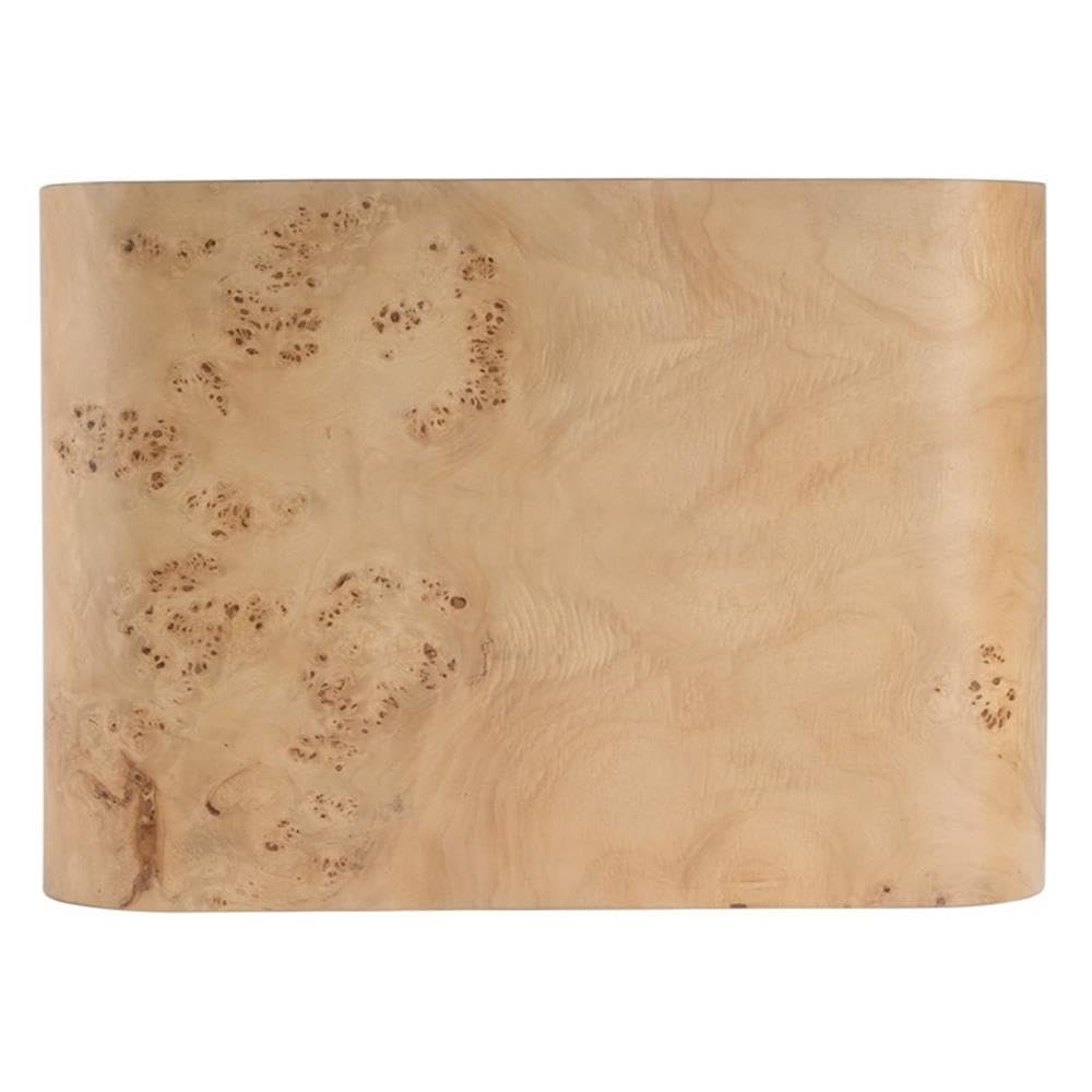 Cora Burl Nightstands with 2 Drawers Set of 2