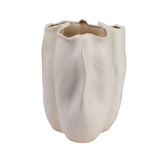 Stoneware Planter – Organic Sculptural Design