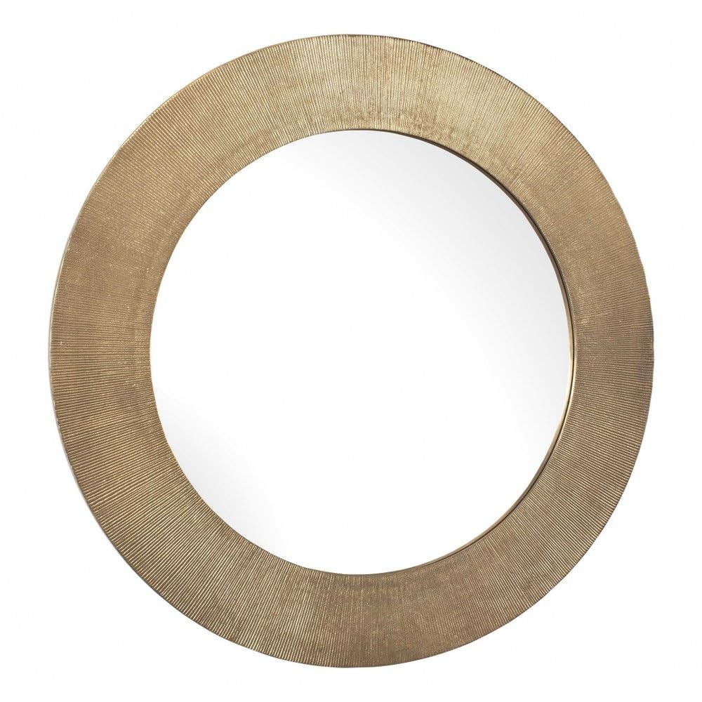 41" Round Wall Mirror – Modern Statement Design