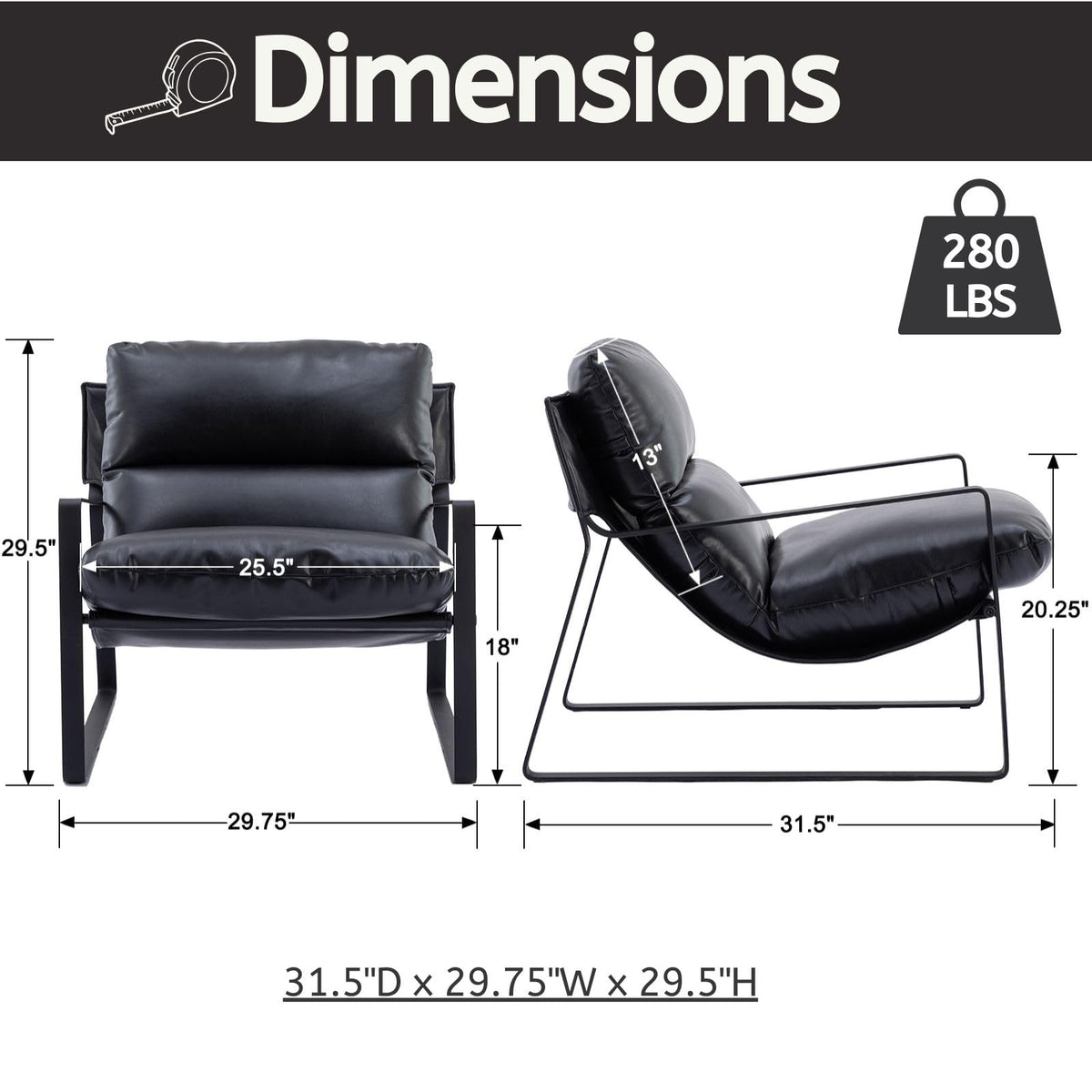 Modern Accent Armchair – Sculpted Lounge Design