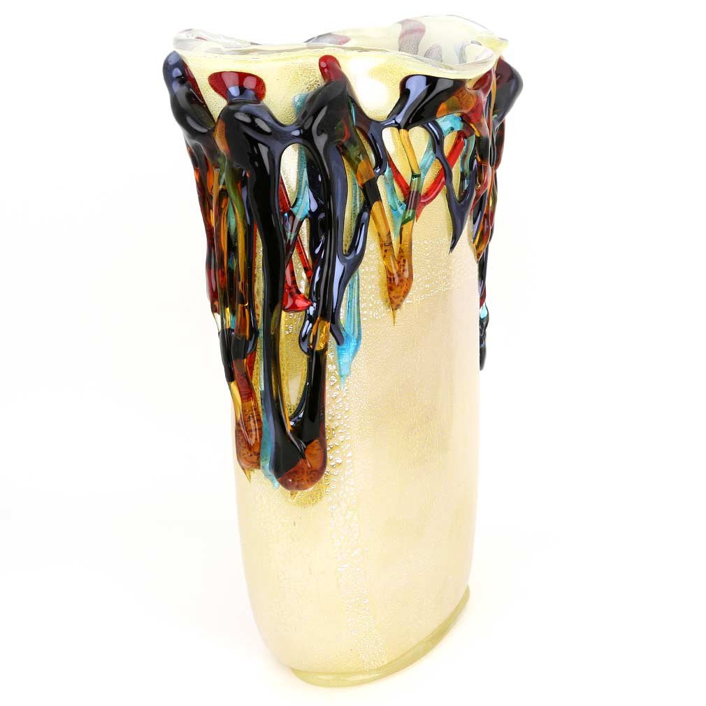 Murano Glass Head Vase – Abstract Italian Art