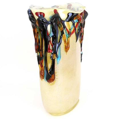 Murano Glass Head Vase – Abstract Italian Art