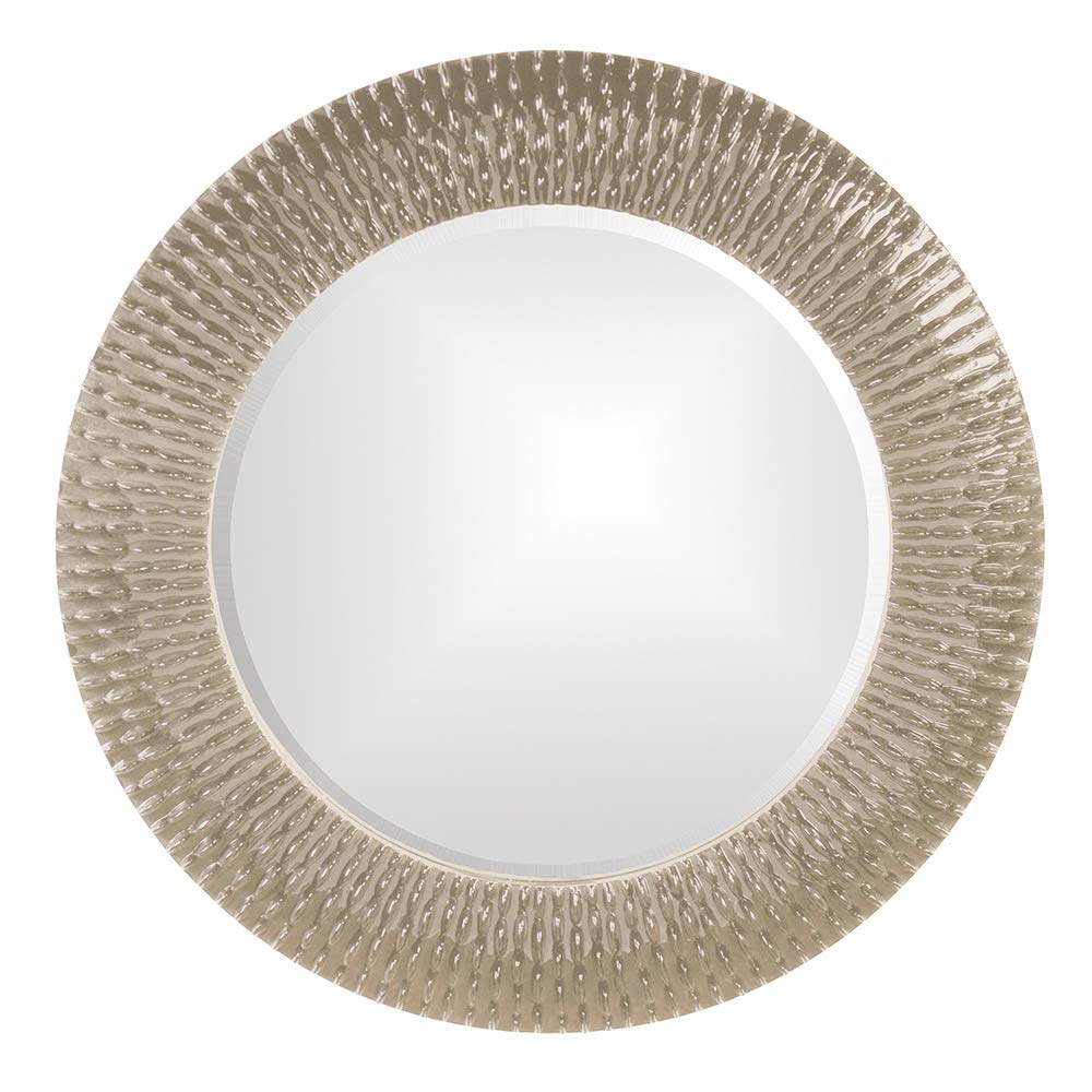 Bergman Wall Mirror – Black with Antique Copper