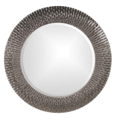 Bergman Wall Mirror – Black with Antique Copper