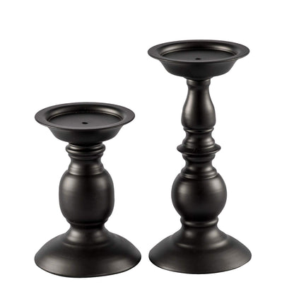 Modern Pillar Candle Holders – Decorative Set