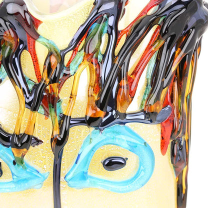 Murano Glass Head Vase – Abstract Italian Art