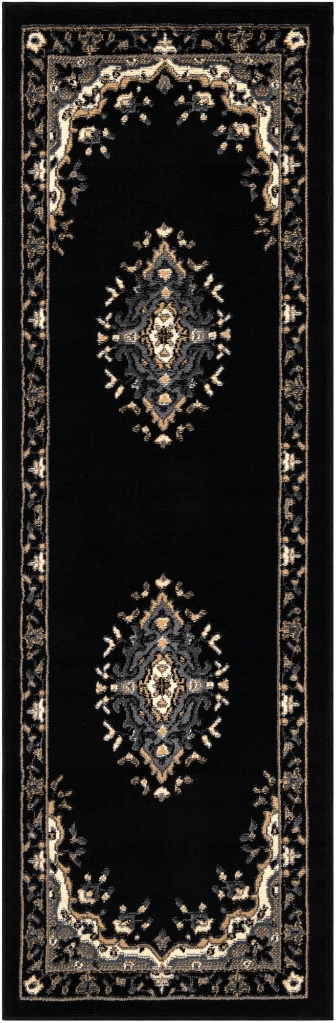 Unique Loom Reza Collection Traditional Persian Style Area Rug