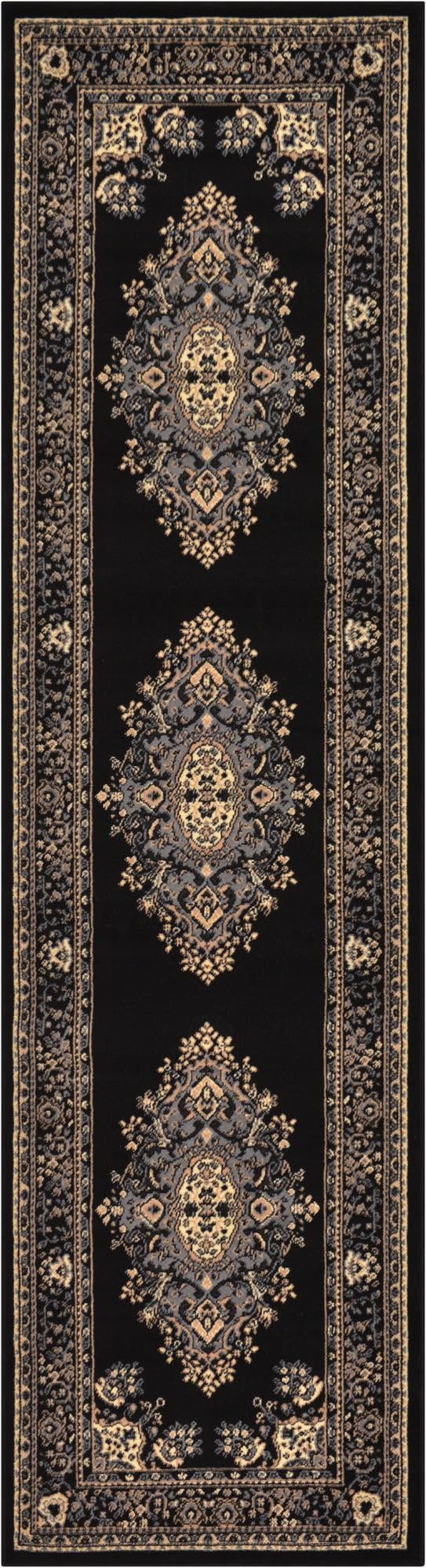 Unique Loom Reza Collection Traditional Persian Style Area Rug