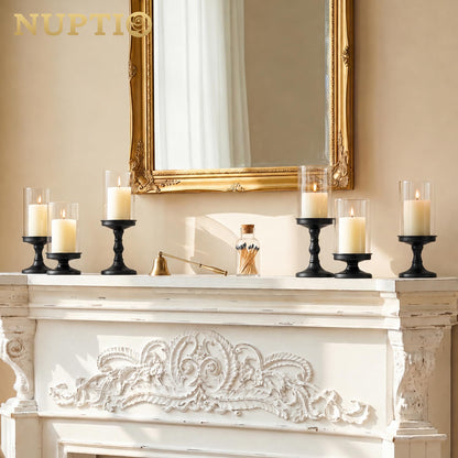 Hurricane Pillar Candle Holder – Centerpiece Stand