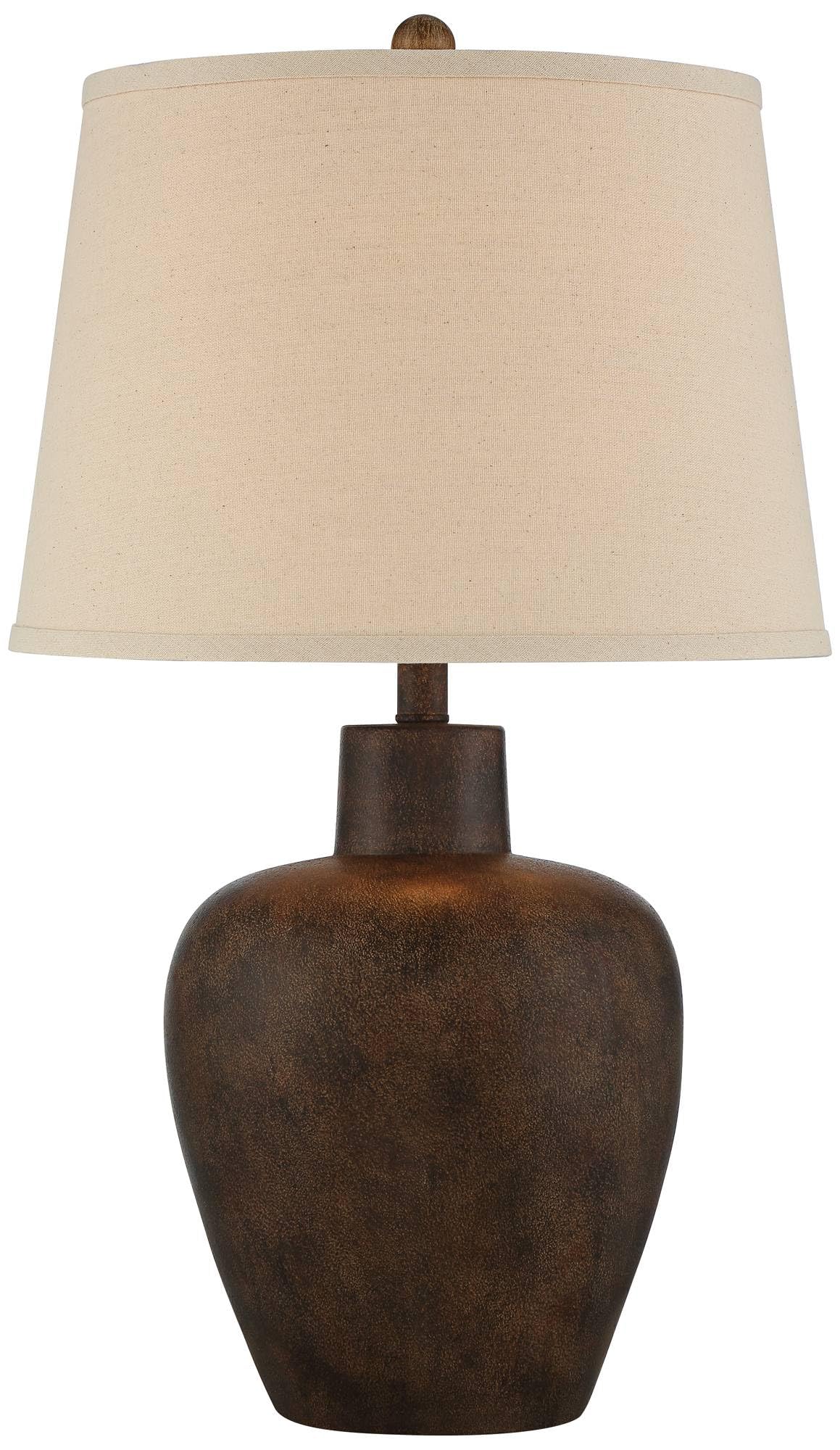 Regency Hill Glenn Southwest Urn Table Lamps Set of 2