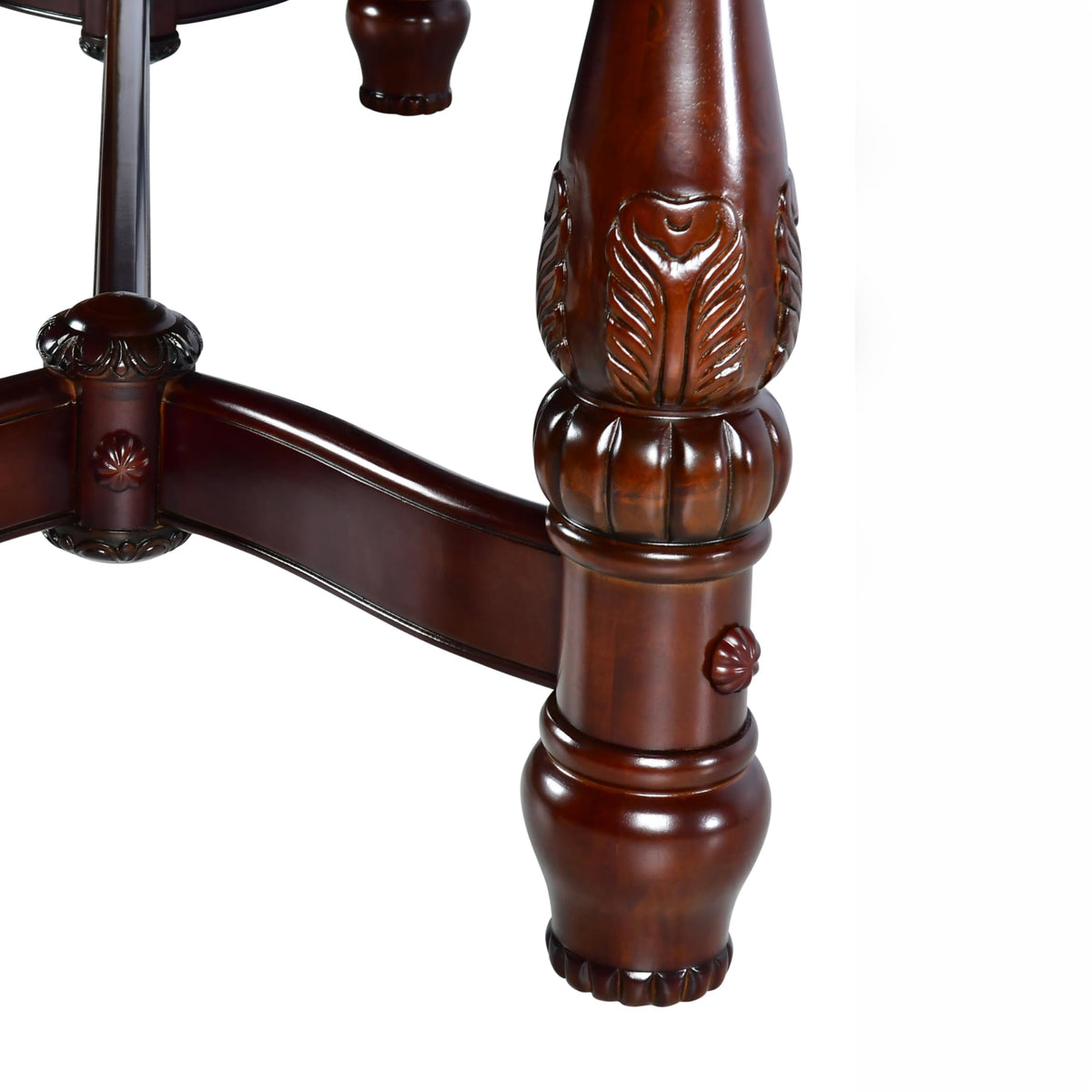 Extendable Dining Table Set with 10 Chairs