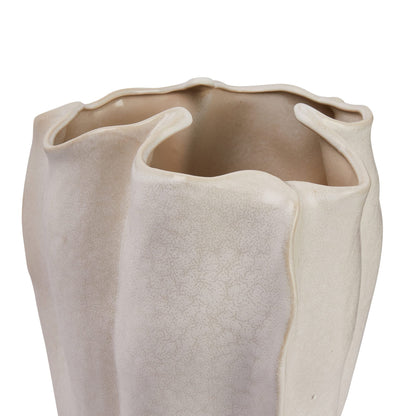 Stoneware Planter – Organic Sculptural Design