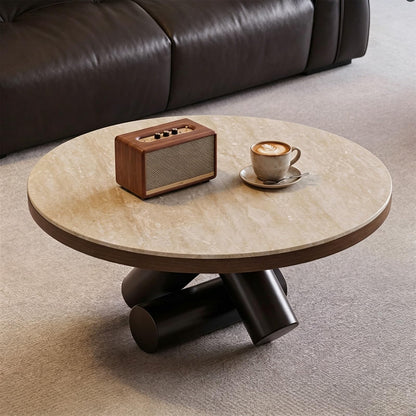 Sintered Stone Coffee Tables – Round Nesting Set