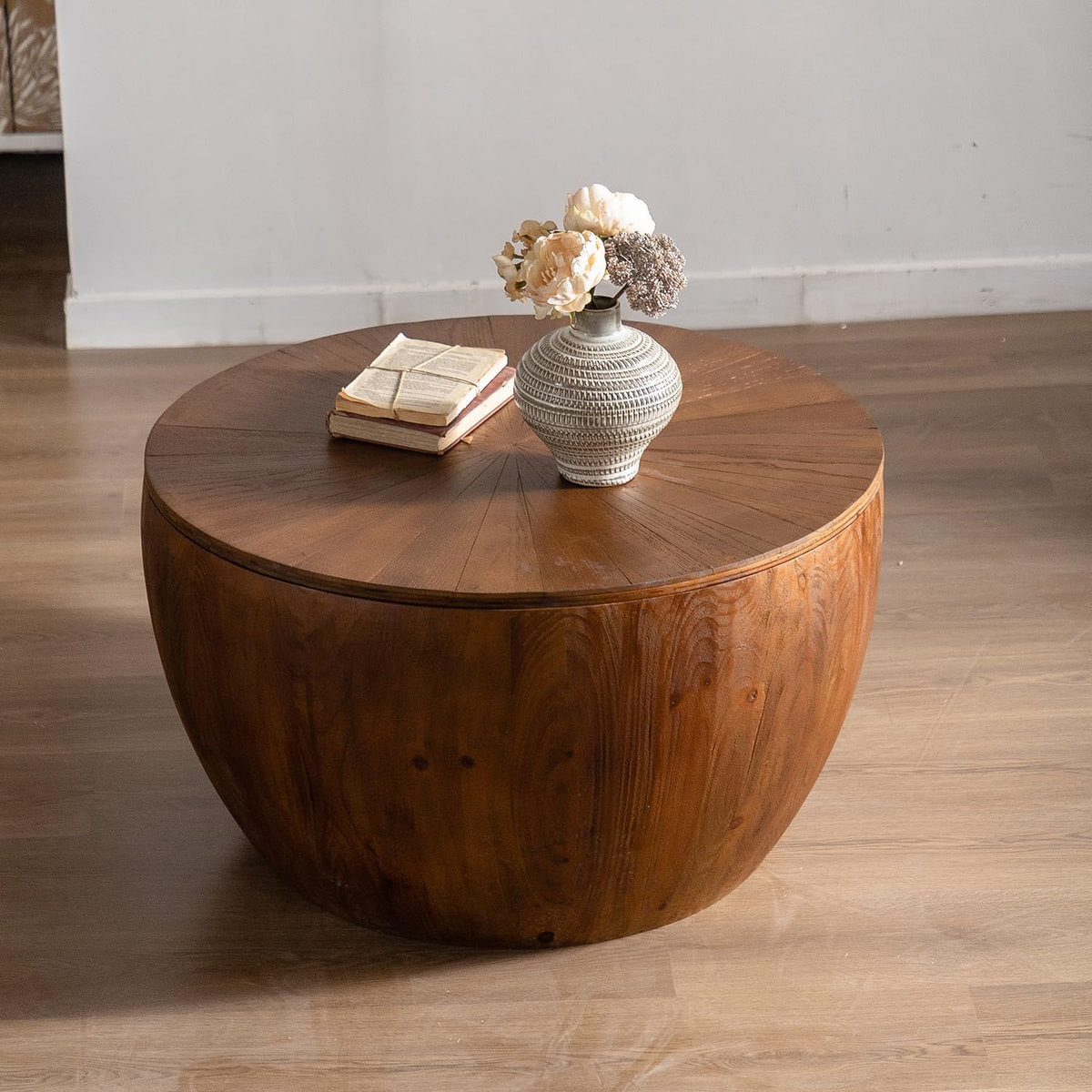 Modern Coffee Table with Sculptural Design