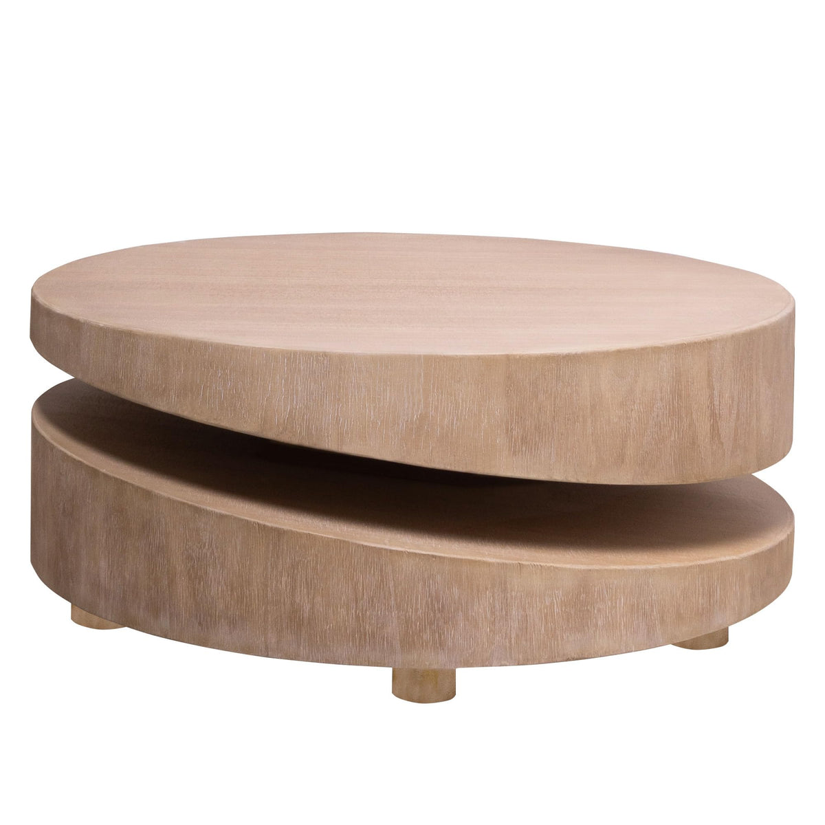 Modern Coffee Table with Sculptural Design