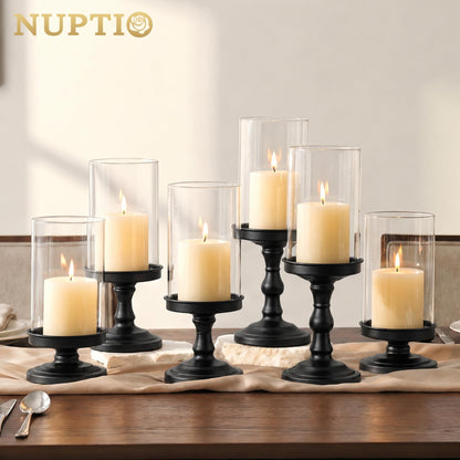 Hurricane Pillar Candle Holder – Centerpiece Stand