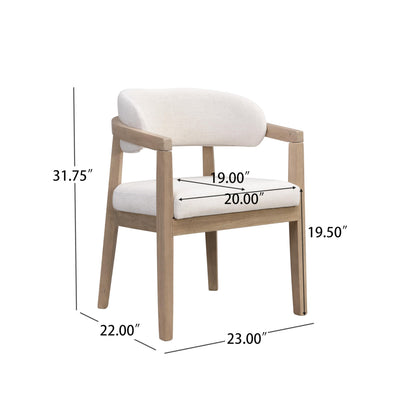 Modern Wood Dining Table Set for 8
