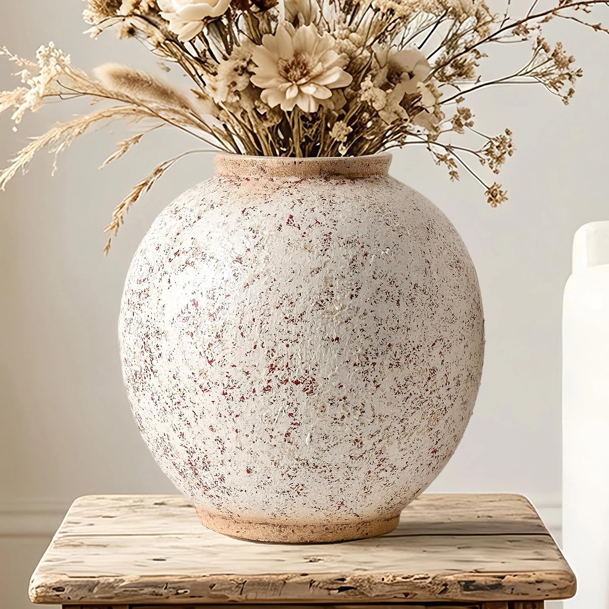 Ceramic Vase – Minimalist Rustic Farmhouse Design