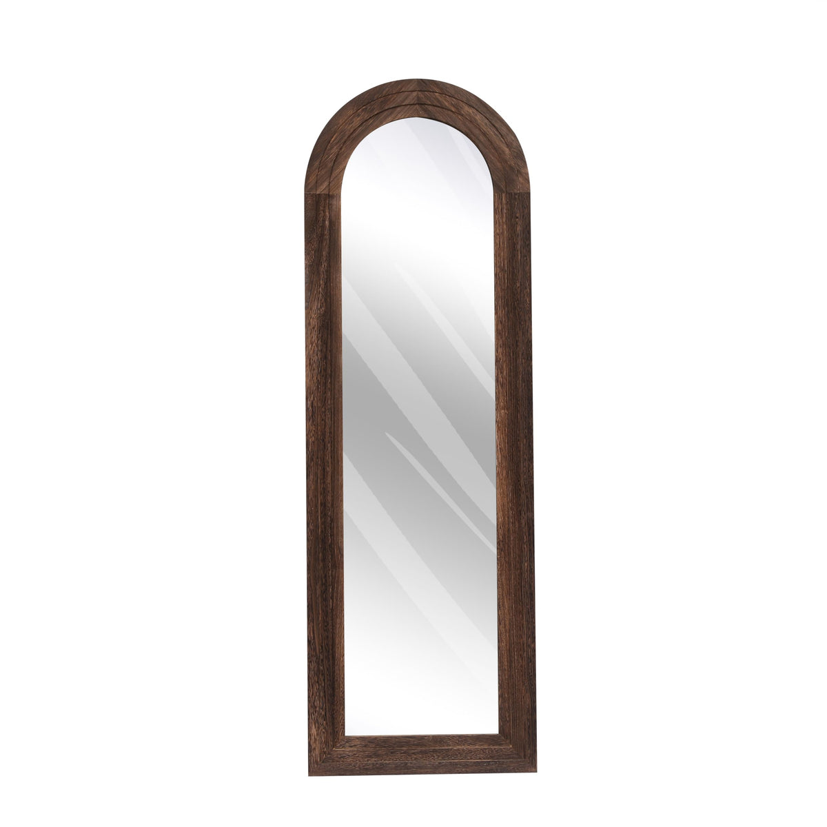 Arched Full-Length Mirror – Solid Wood Frame