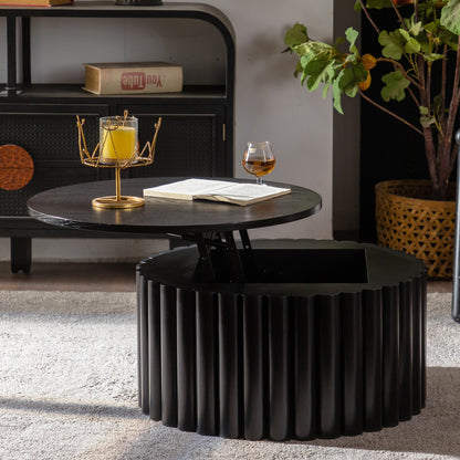 Modern Coffee Table with Sculptural Design