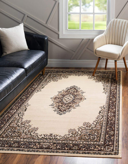 Unique Loom Reza Collection Traditional Persian Style Area Rug