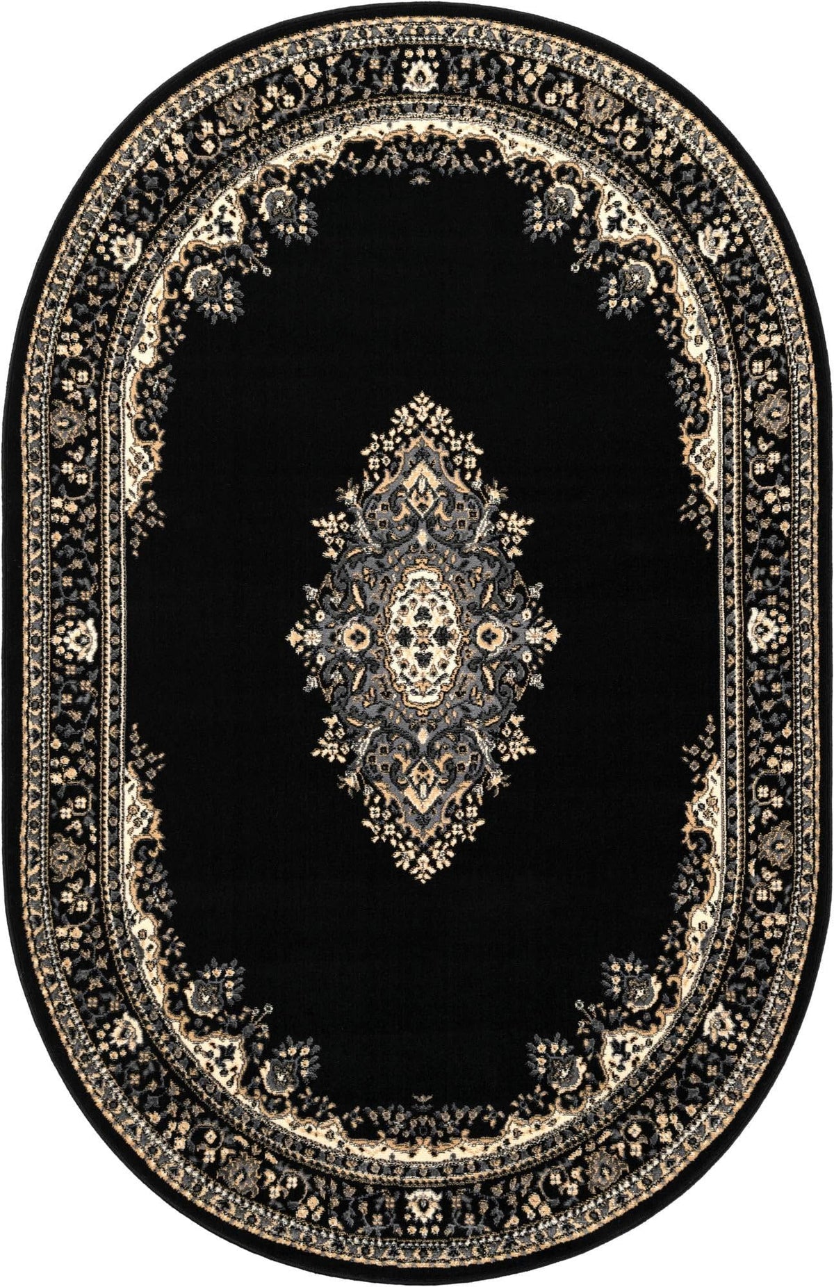 Unique Loom Reza Collection Traditional Persian Style Area Rug