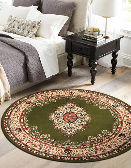 Unique Loom Reza Collection Traditional Persian Style Area Rug