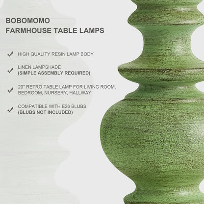 Retro Table Lamps with Vintage Inspired Design