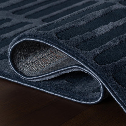 Plaid Jute Area Rug with Natural Woven Texture