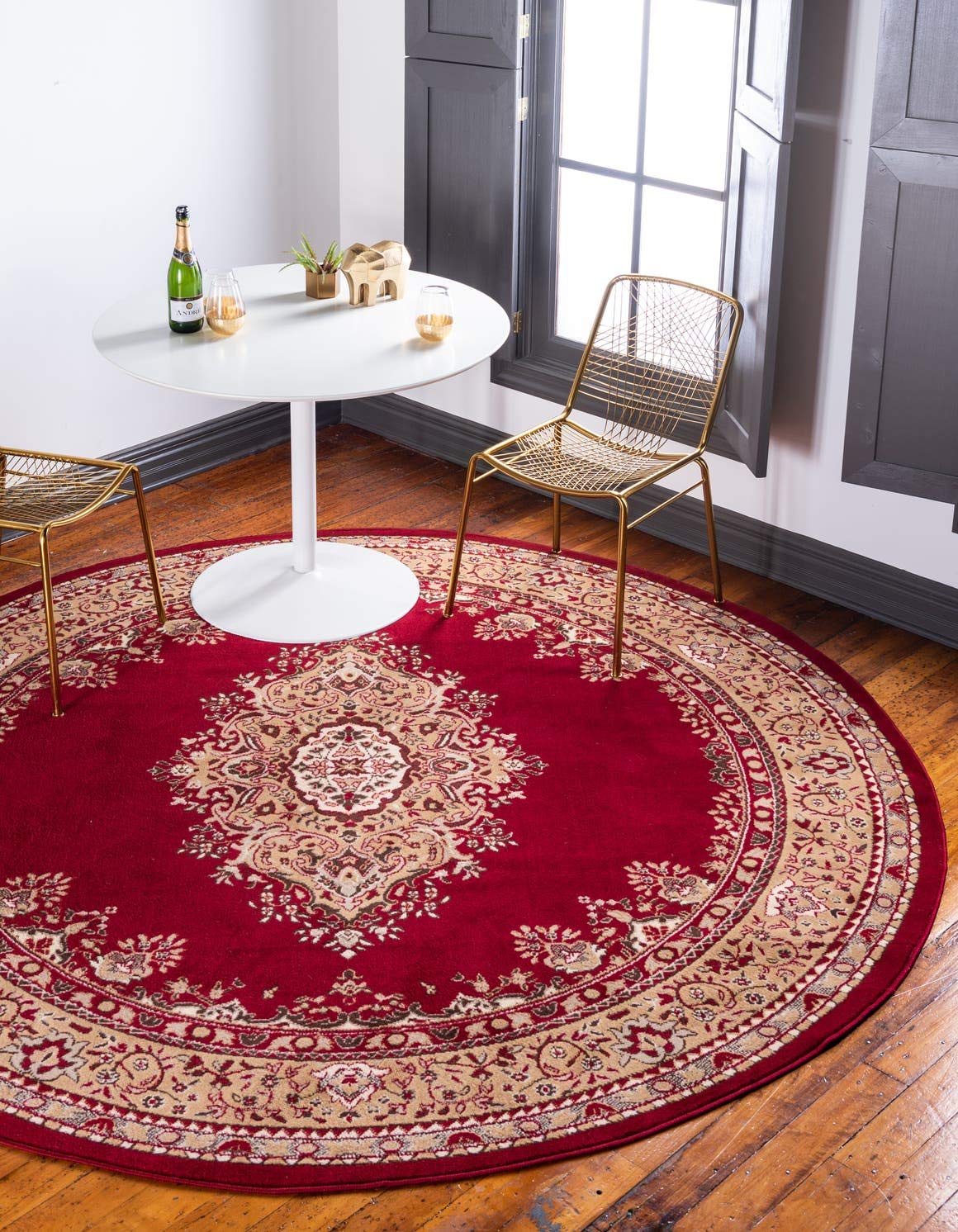 Unique Loom Reza Collection Traditional Persian Style Area Rug