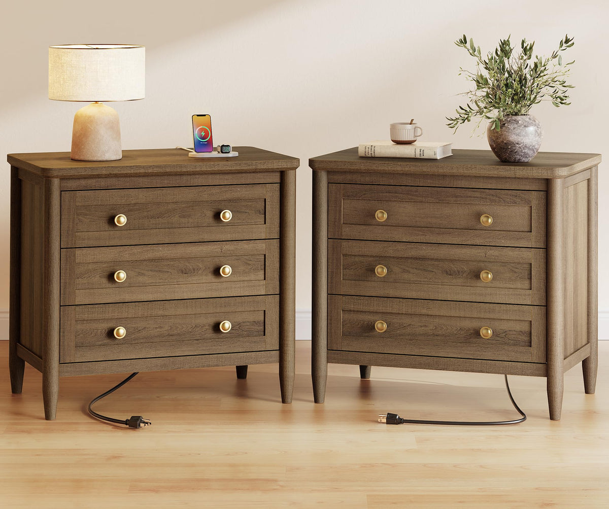Modern Nightstand – Minimalist Bedside Storage