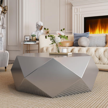 Modern Coffee Table with Sculptural Design