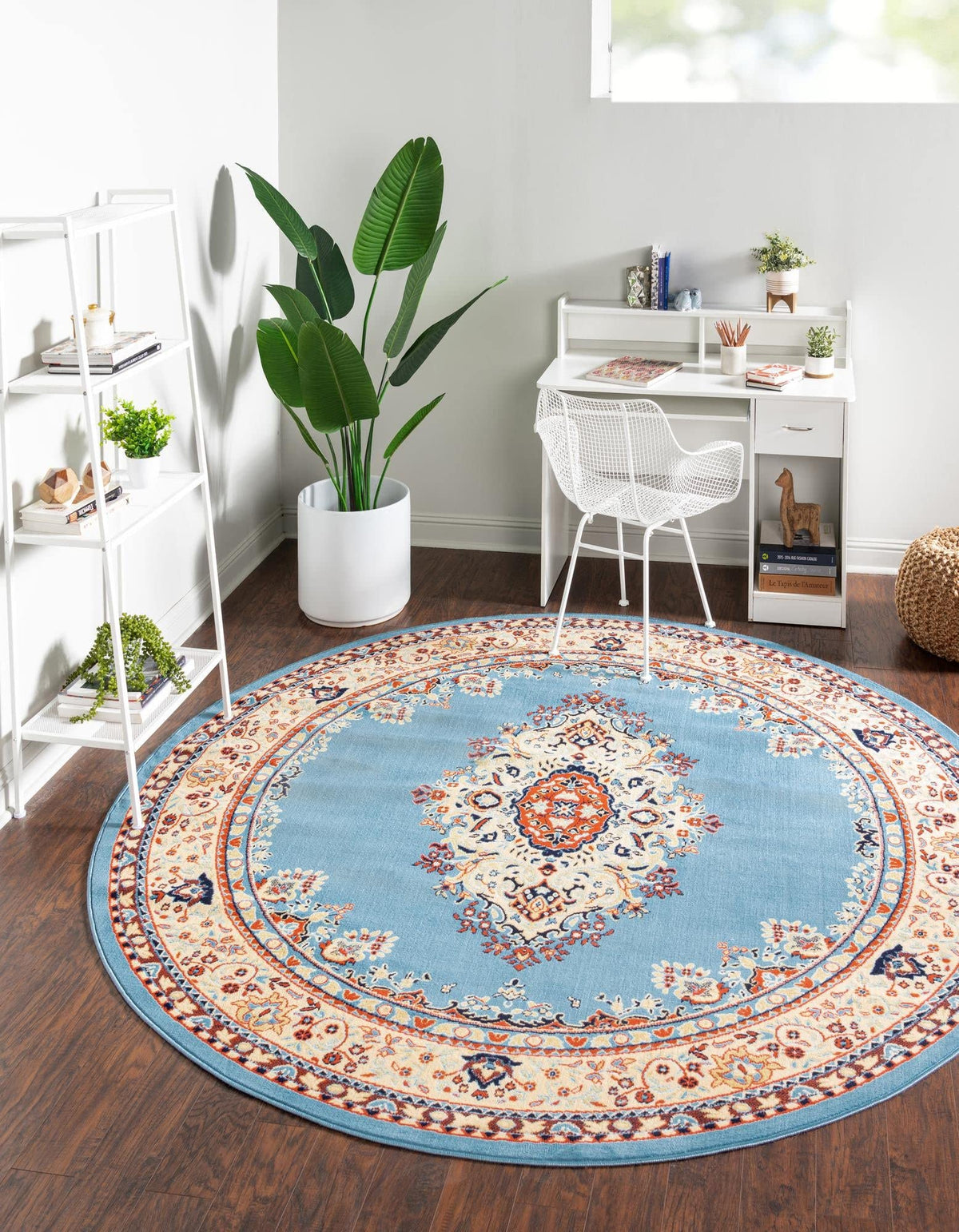 Unique Loom Reza Collection Traditional Persian Style Area Rug