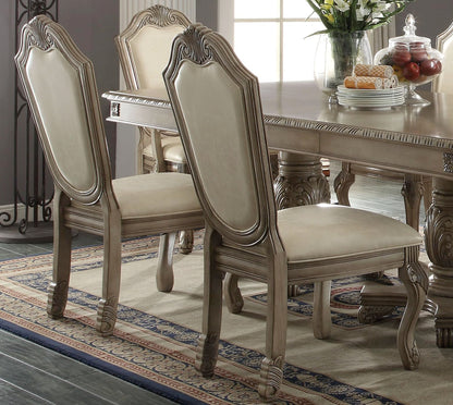 10 Piece Extendable Dining Set with Buffet and Hutch