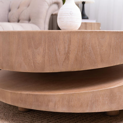 Modern Coffee Table with Sculptural Design
