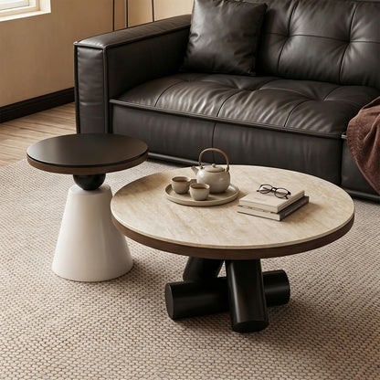 Sintered Stone Coffee Tables – Round Nesting Set