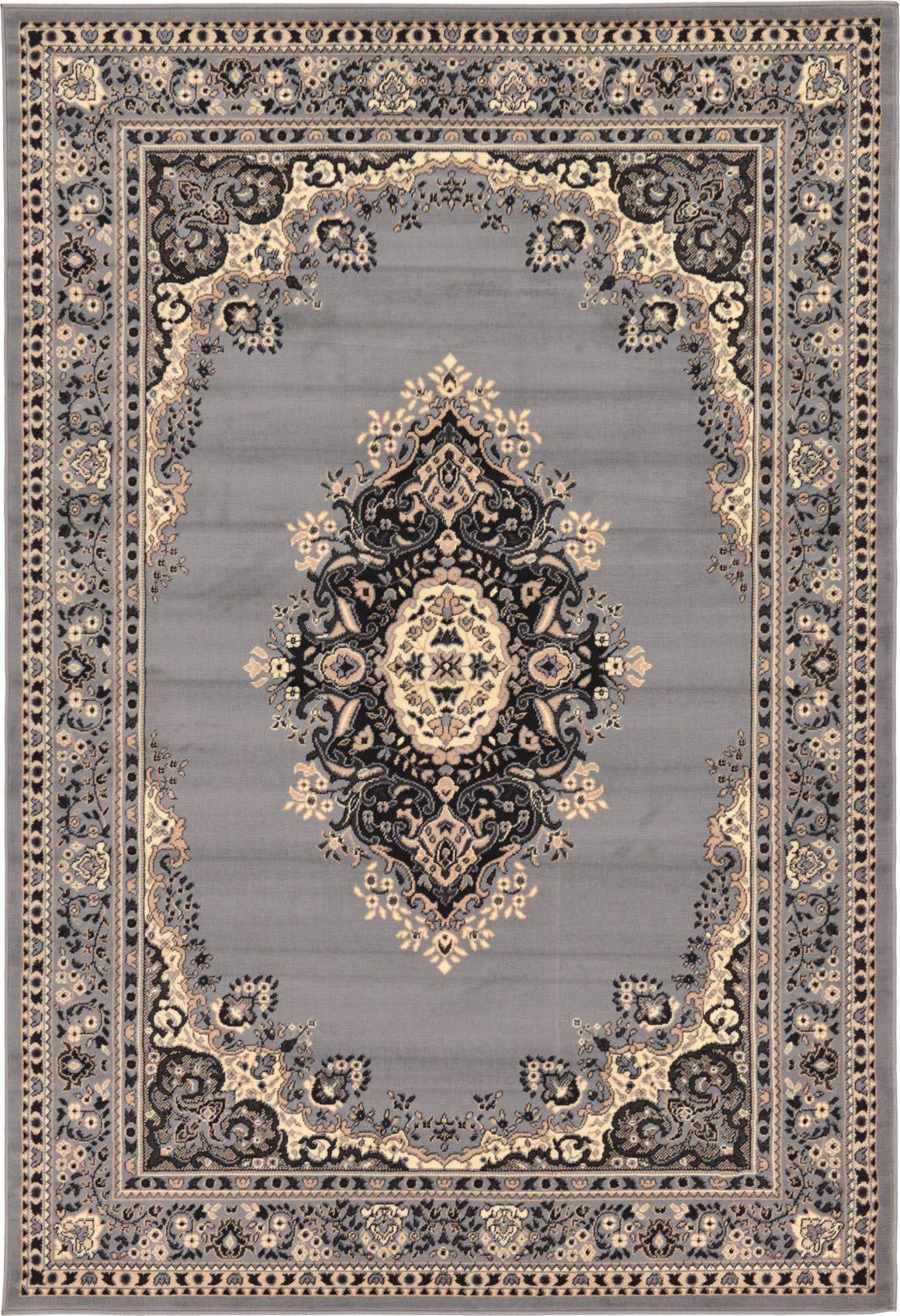 Unique Loom Reza Collection Traditional Persian Style Area Rug