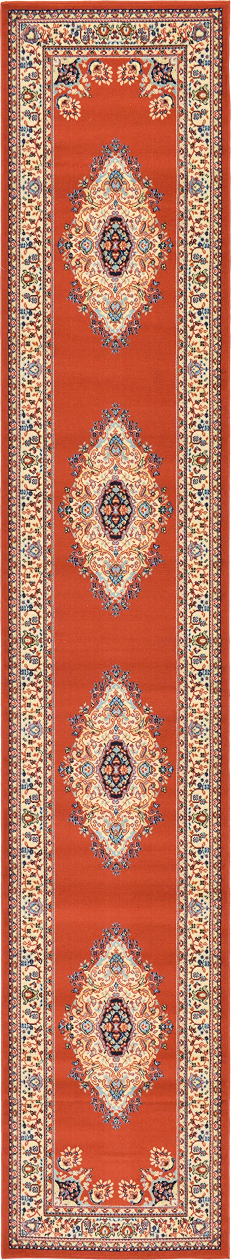 Unique Loom Reza Collection Traditional Persian Style Area Rug